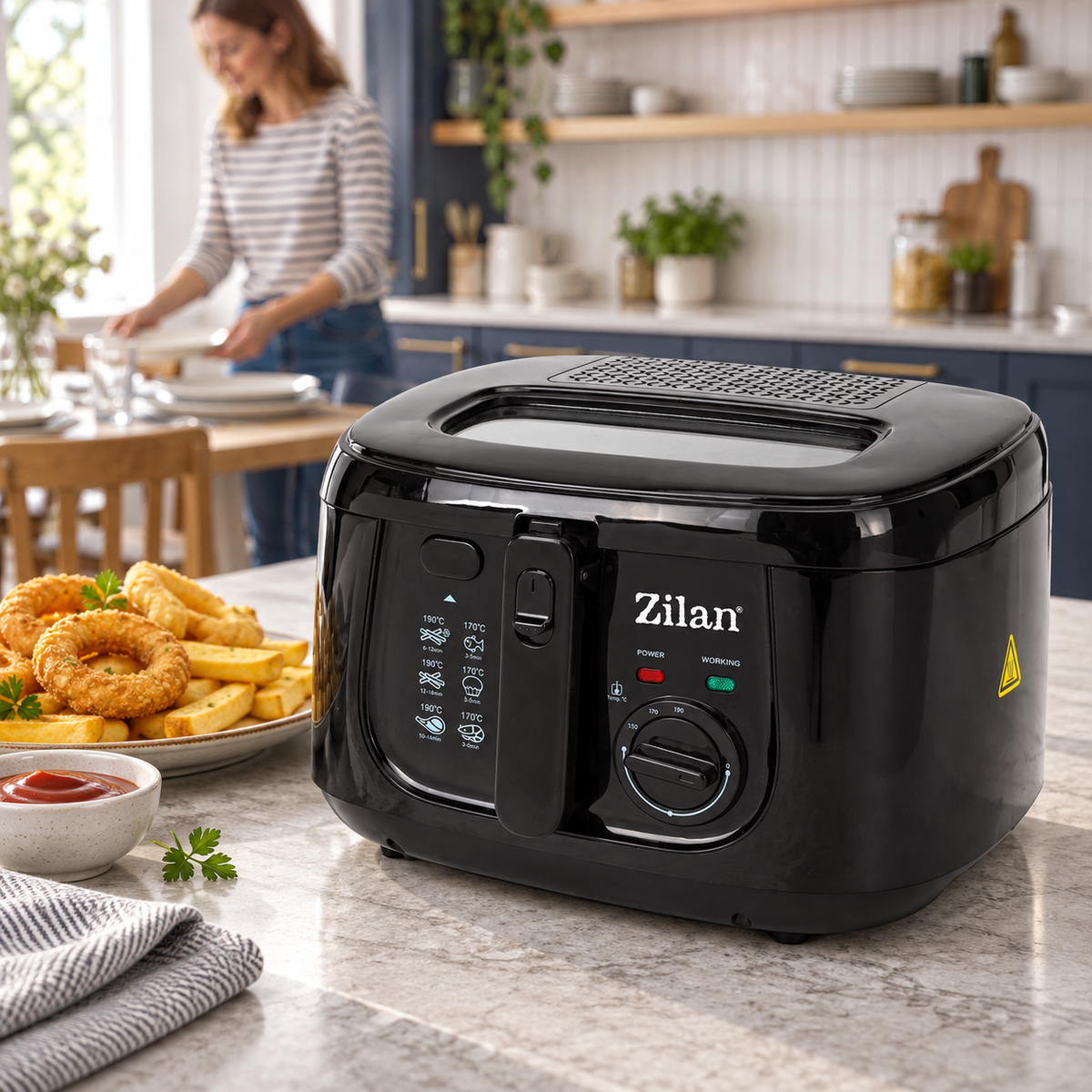 ZLN2317 Friteza, duboka, 1800w