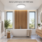 Zenon plafonjera LED 18W bela