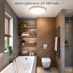 Zenon plafonjera LED 24W bela