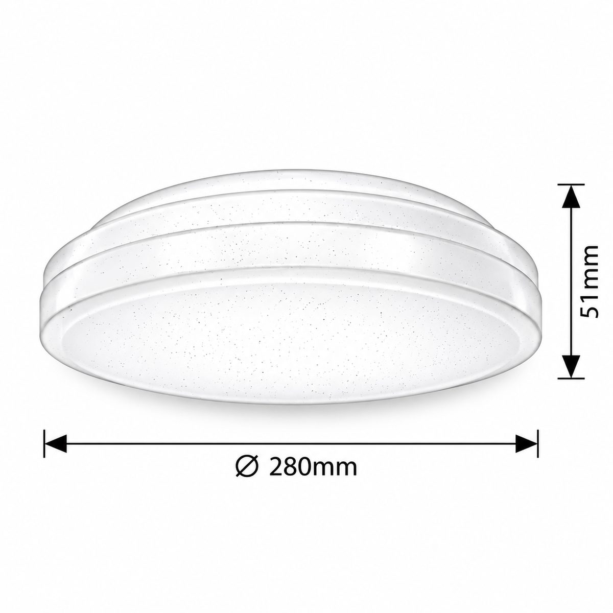 Zenon plafonjera LED 24W bela