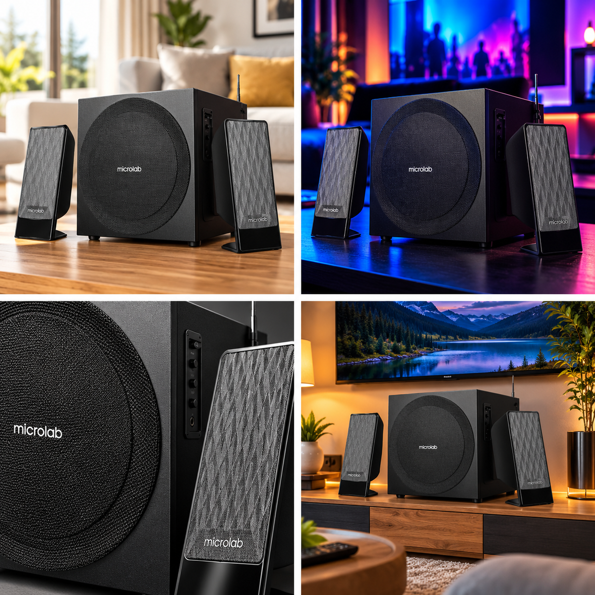 Zvučne kutije Microlab 38W MICRO-M-300BT