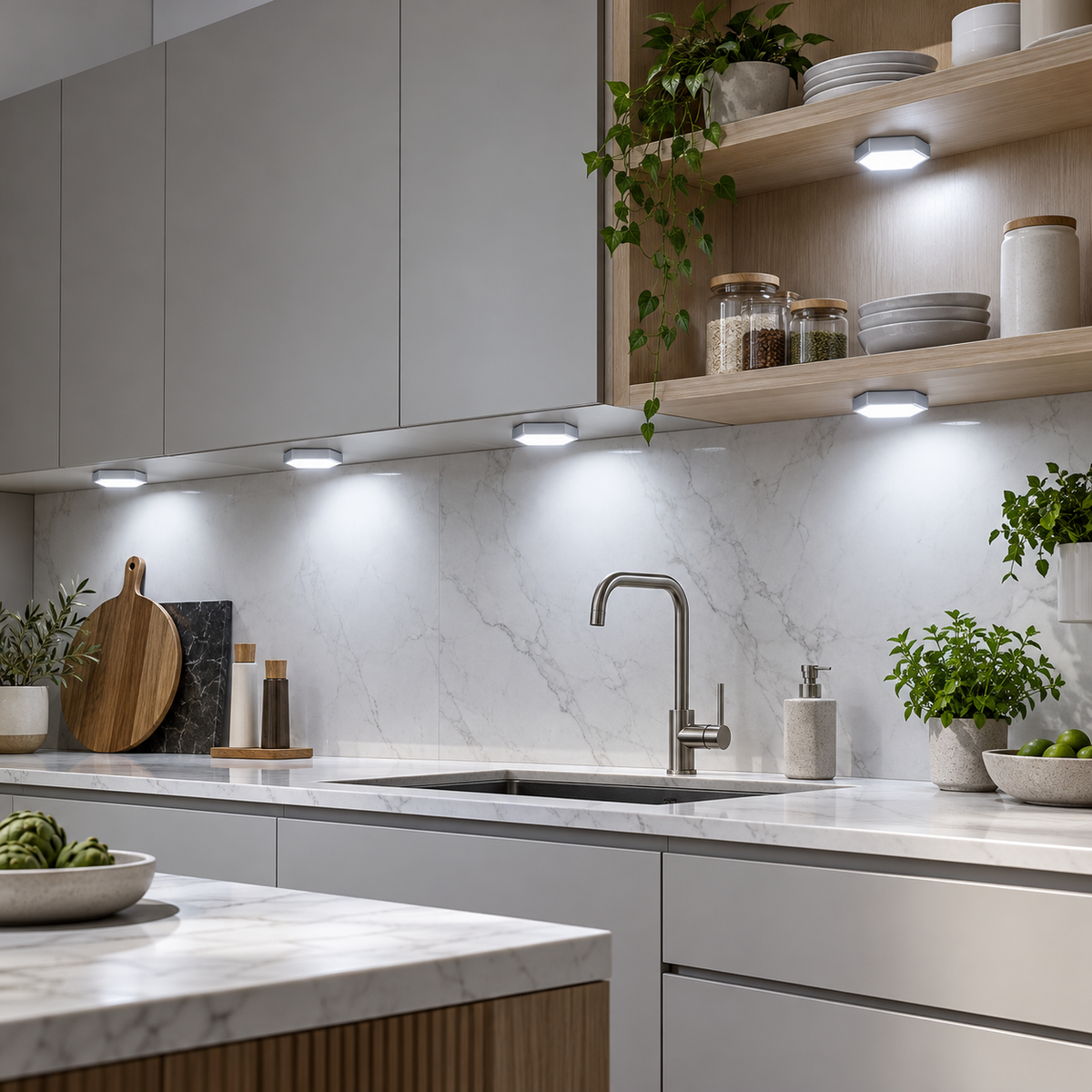 LED lampe sa daljinskim upravljačem – Set od 3 komada