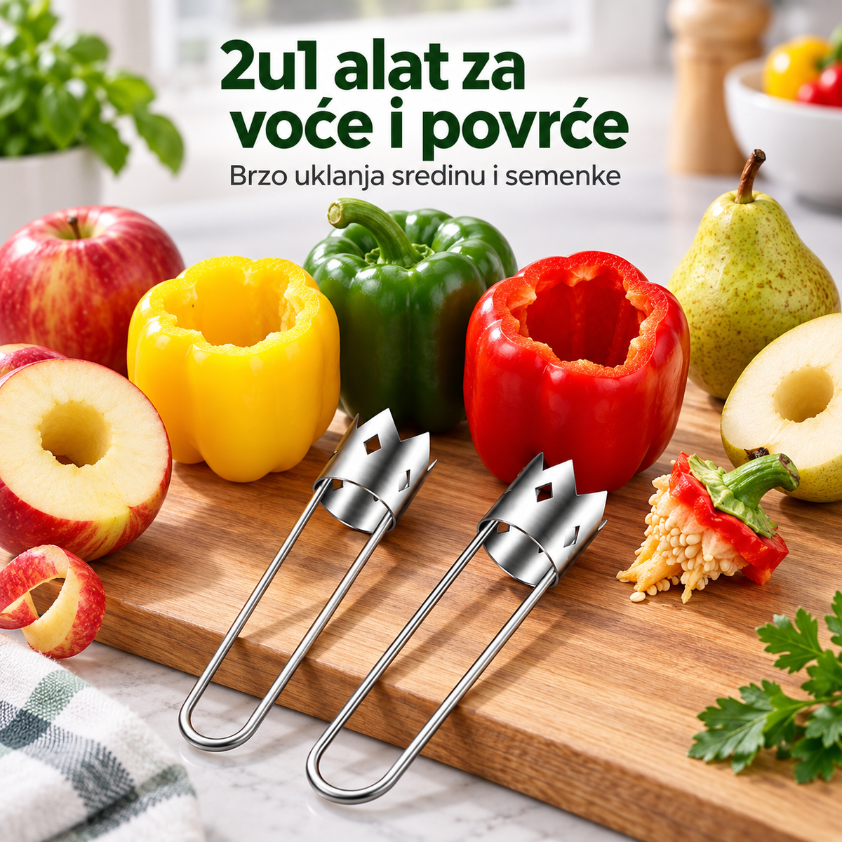 CoreCut – čistač voća i povrća