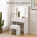 Šmink sto LARIX sa LED ogledalom