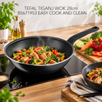TEFAL TIGANJ WOK 28cm B5671953 EASY COOK AND CLEAN