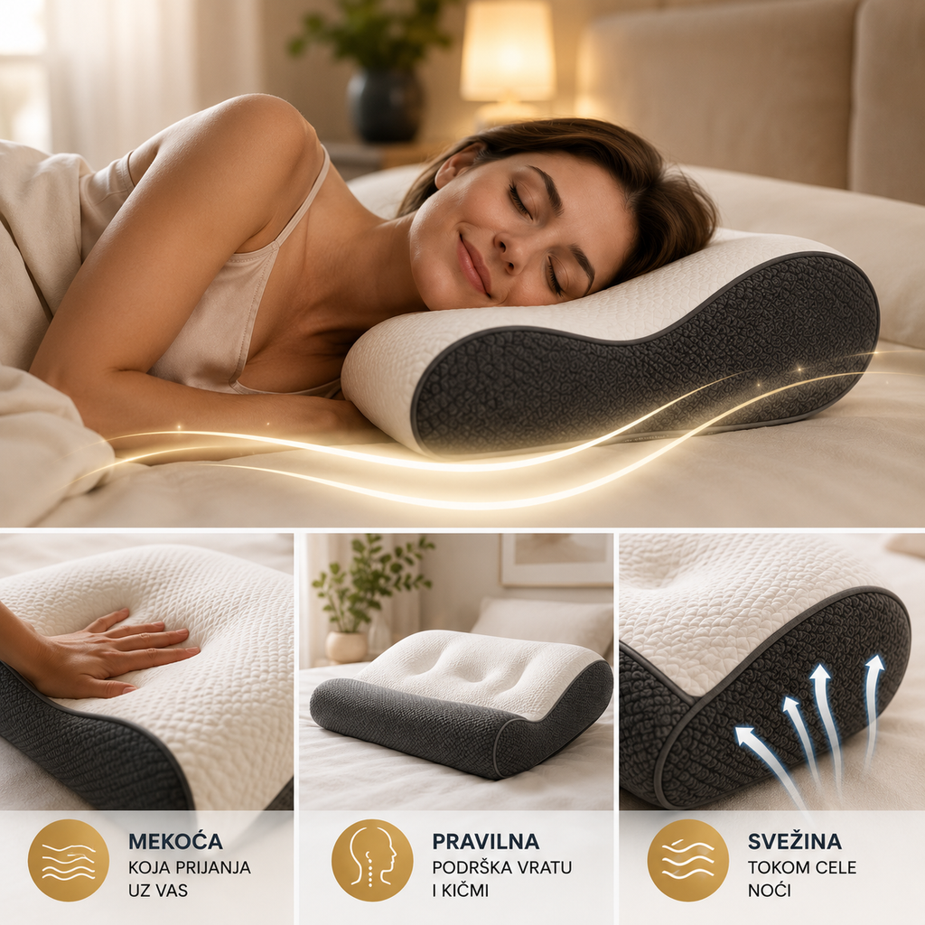 OrthoDream Premium – Anatomski jastuk nove generacije