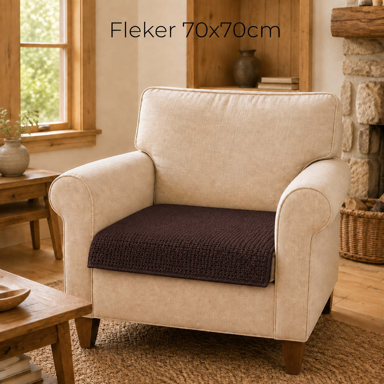 Fleker Solid 70x70cm