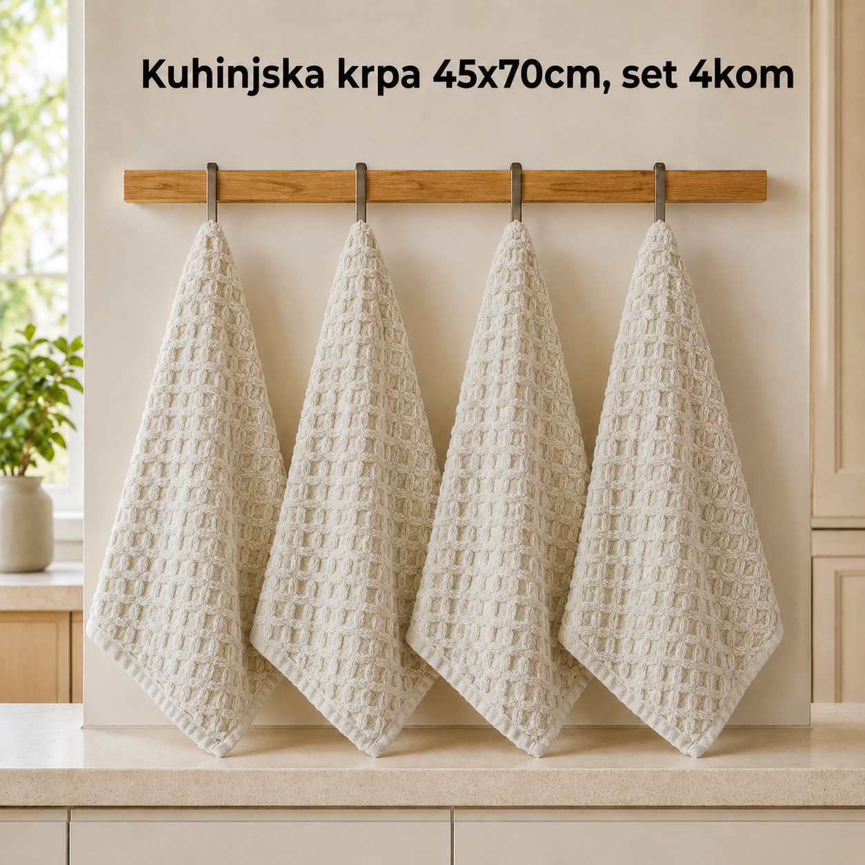 Kuhinjska krpa 45x70cm, set 4kom