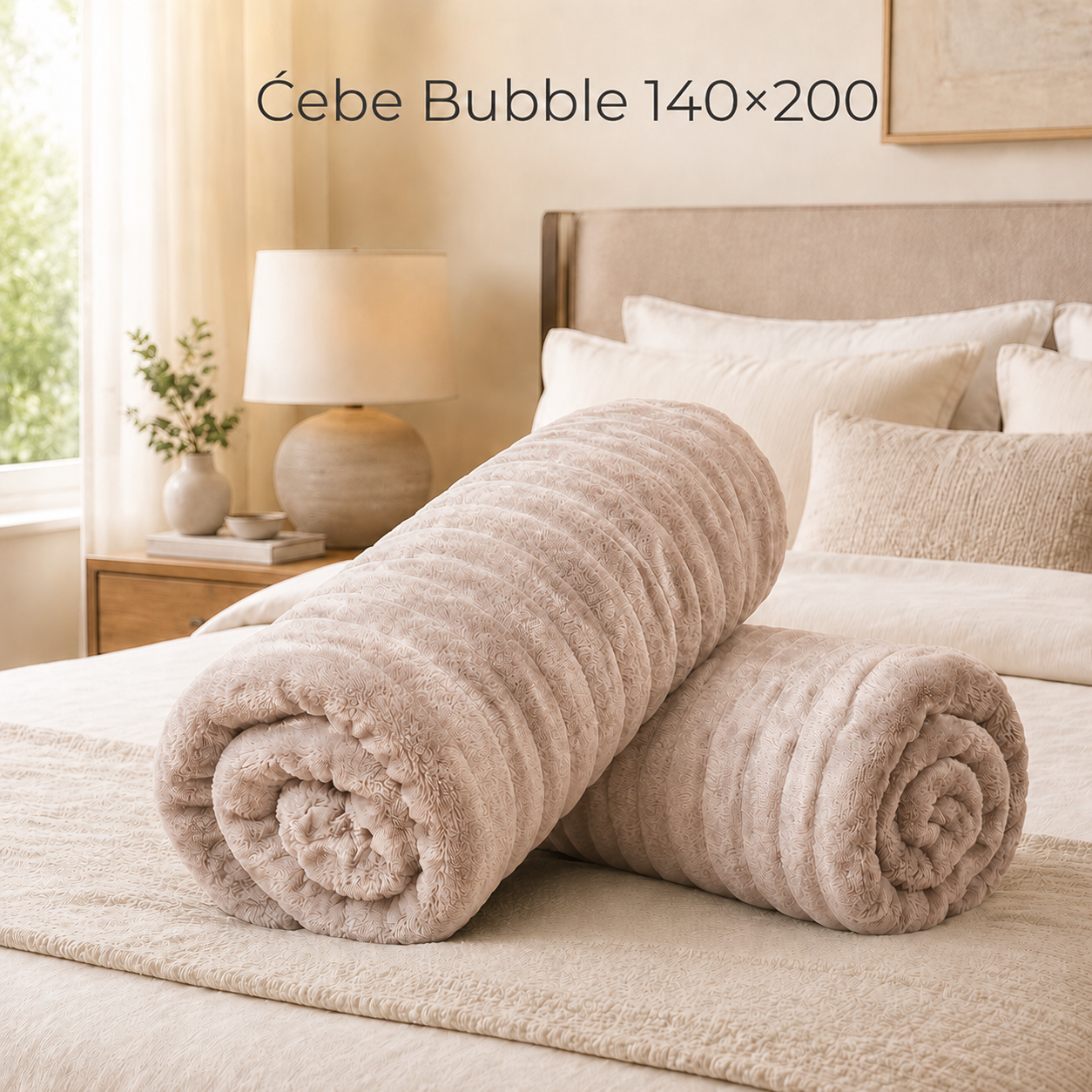 Ćebe Bubble 140×200
