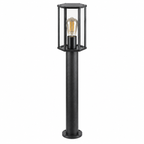 Dubrovnik spoljna podna lampa mat crna aluminijum E27 40W