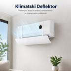 Climate Deflector - Pleasant cooling without direct drafts