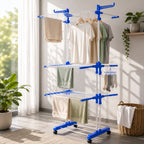 Three-tier laundry drying rack - Maximum drying space with minimum footprint