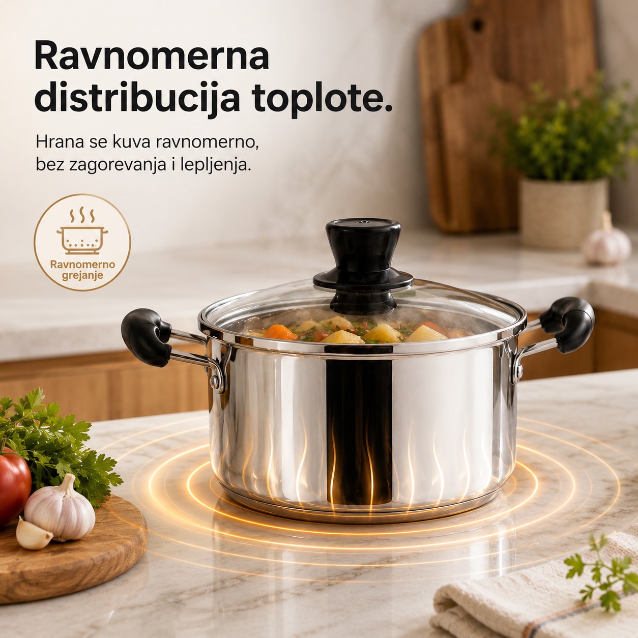 ClassicCook – Set šerpi od nerđajućeg čelika